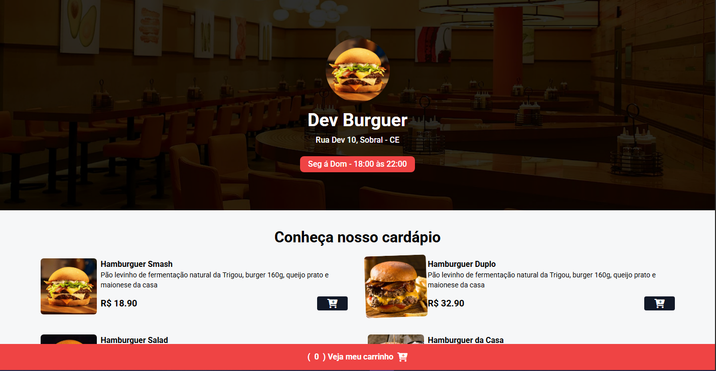 Dev Burguer